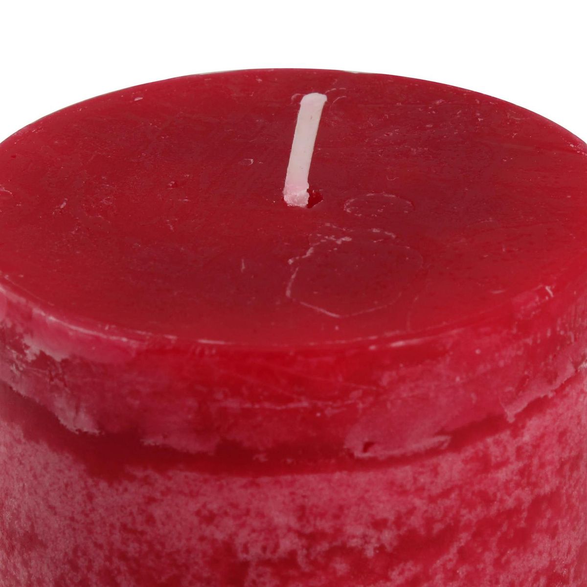 JUST HOME COLLECTION - Vela pilar frutilla 15x7 cm rojo