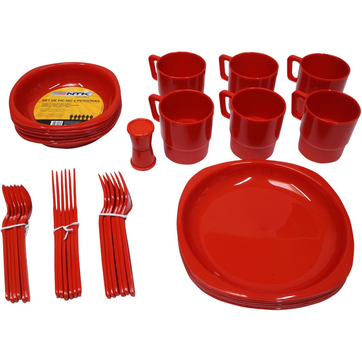 NAUTIKA - Set De Picnic 6 Personas