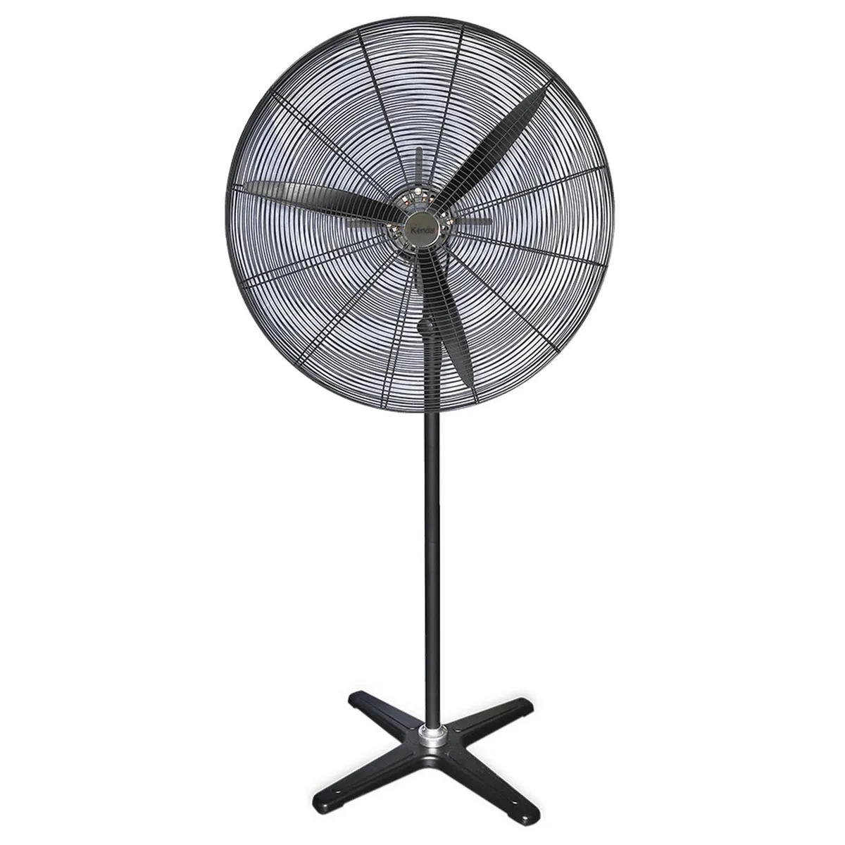 KENDAL - Ventilador de pedestal industrial 30" negro