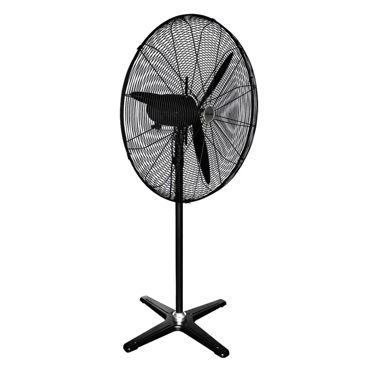 KENDAL - Ventilador de pedestal industrial 30" negro
