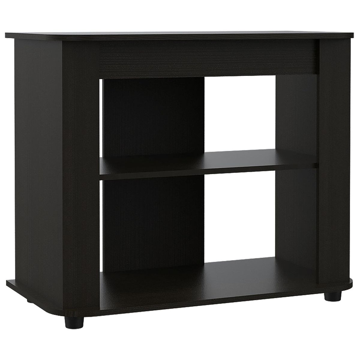 TUHOME - Rack TV 40 " Maori Wengué 90x75x45 cm