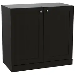 TUHOME - Bar Normandia 102x95x52 cm Wengué