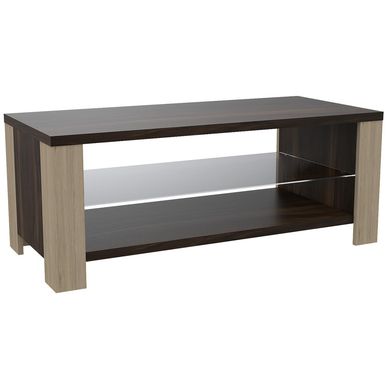 Mesa de centro 39x45x100 cm habano