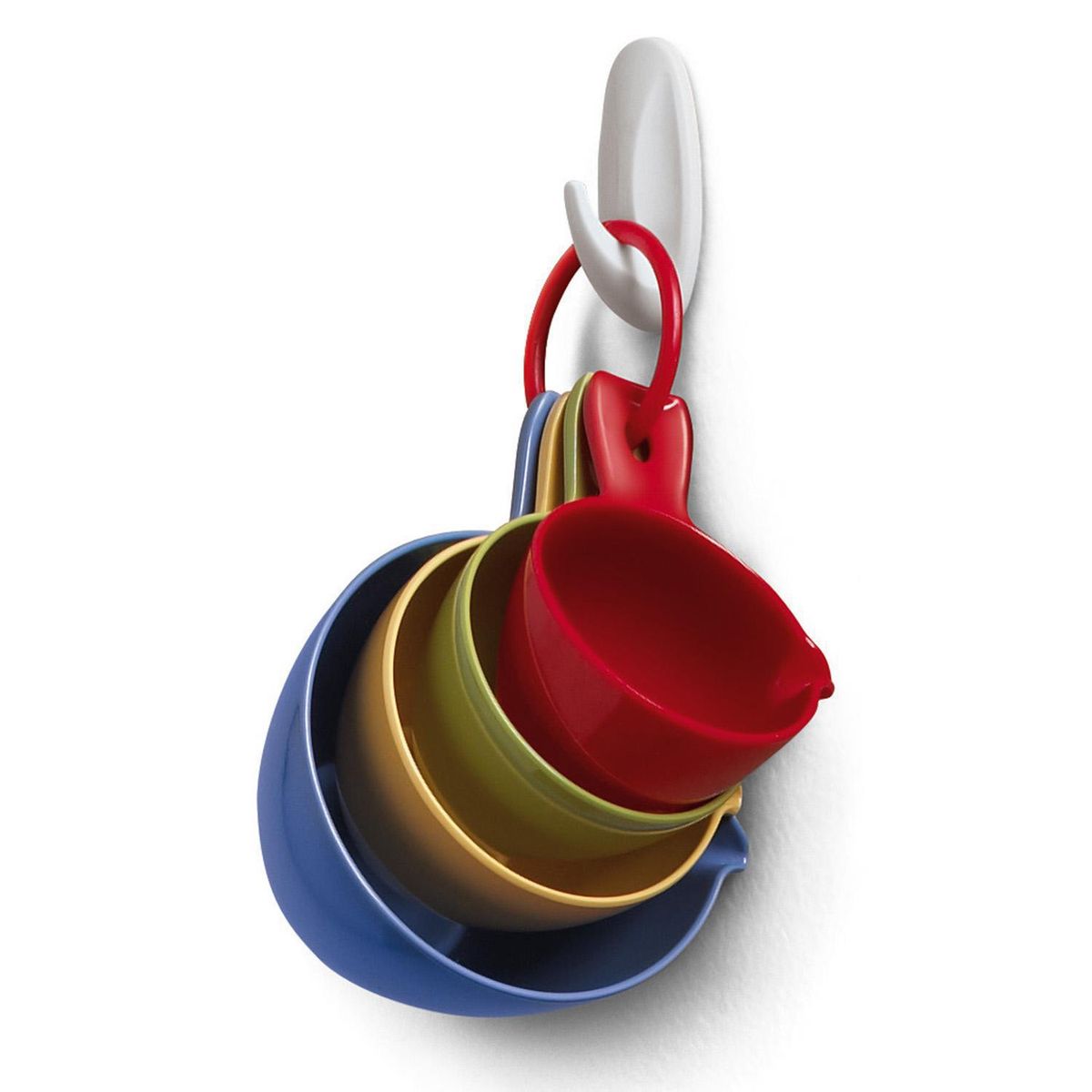 COMMAND - Ganchos pequeños Ovalado blanco 3 unidades