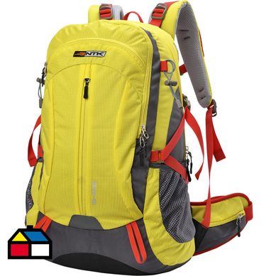 Mochila 40 litros amarilla
