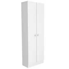 TUHOME - Estante Baño Aglomerado 5 Nivel(es) 30x180x30 cm Blanco