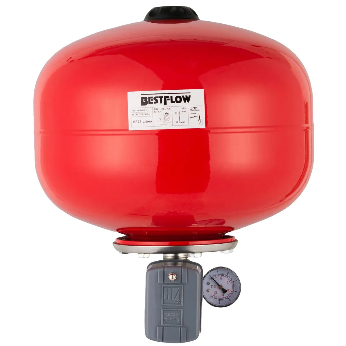 BESTFLOW - Kit hidroneumático 1,5 HP 20l