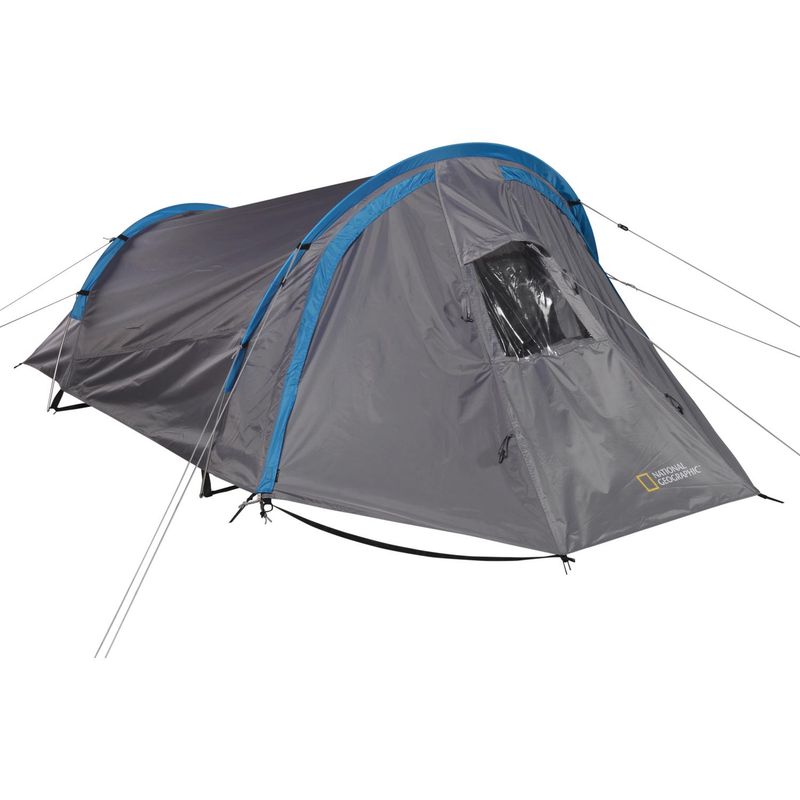NATIONAL GEOGRAPHIC - Carpa Camping New Calgary 3 Personas Gris/Azul