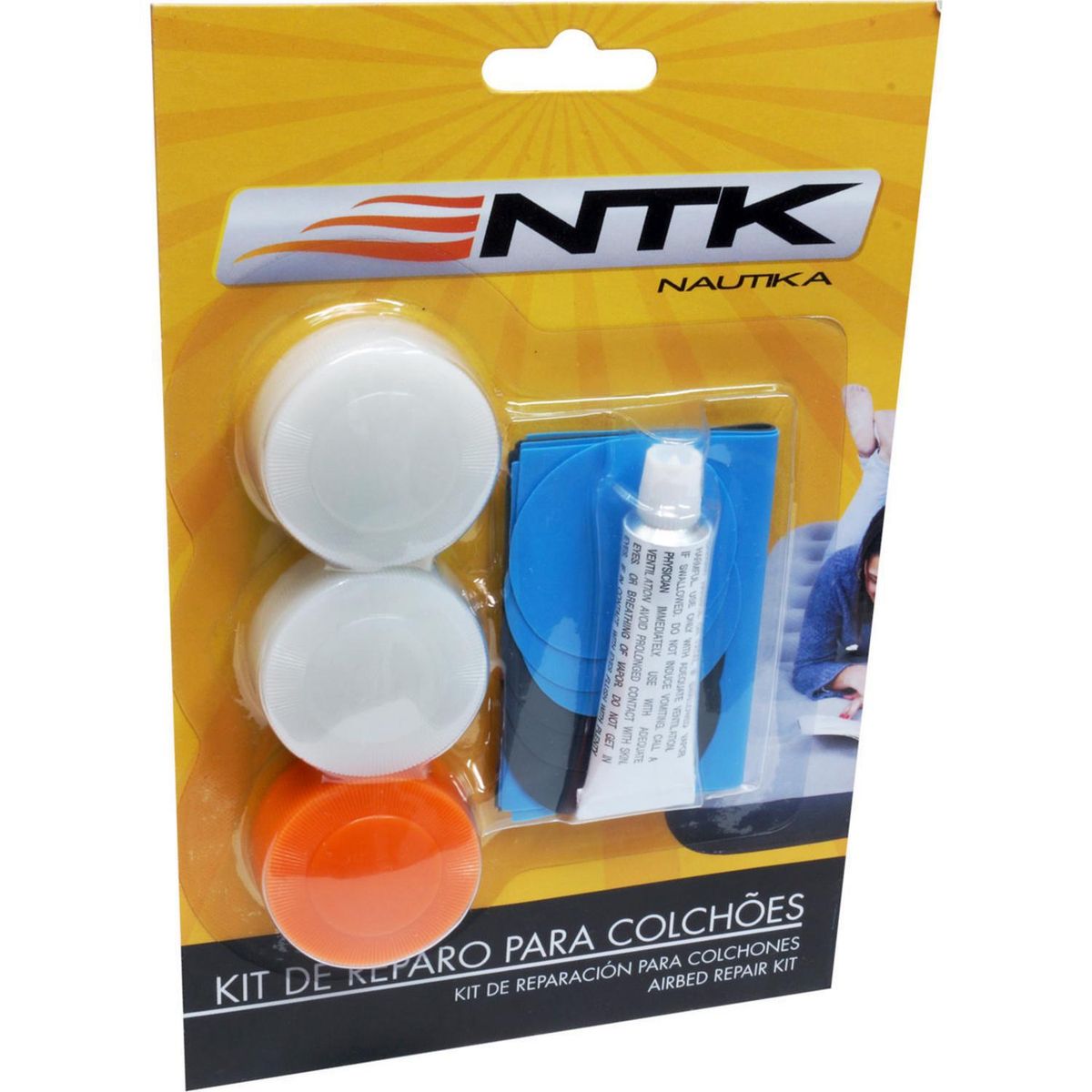 NAUTIKA - Kit De Reparación Para Inflables