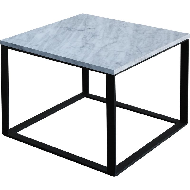 MENARD - Mesa de centro Incubus 50x50x40 cm blanca