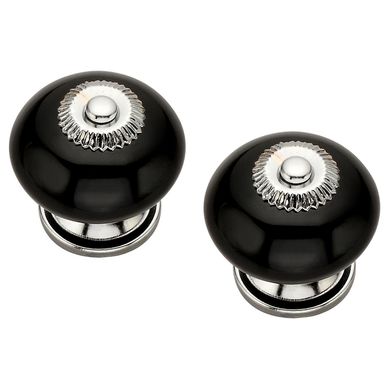 Set de perillas porcelana 40 mm 2 unidades begro