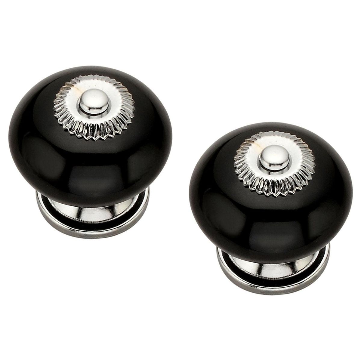 FIXSER - Set de perillas porcelana 40 mm 2 unidades begro