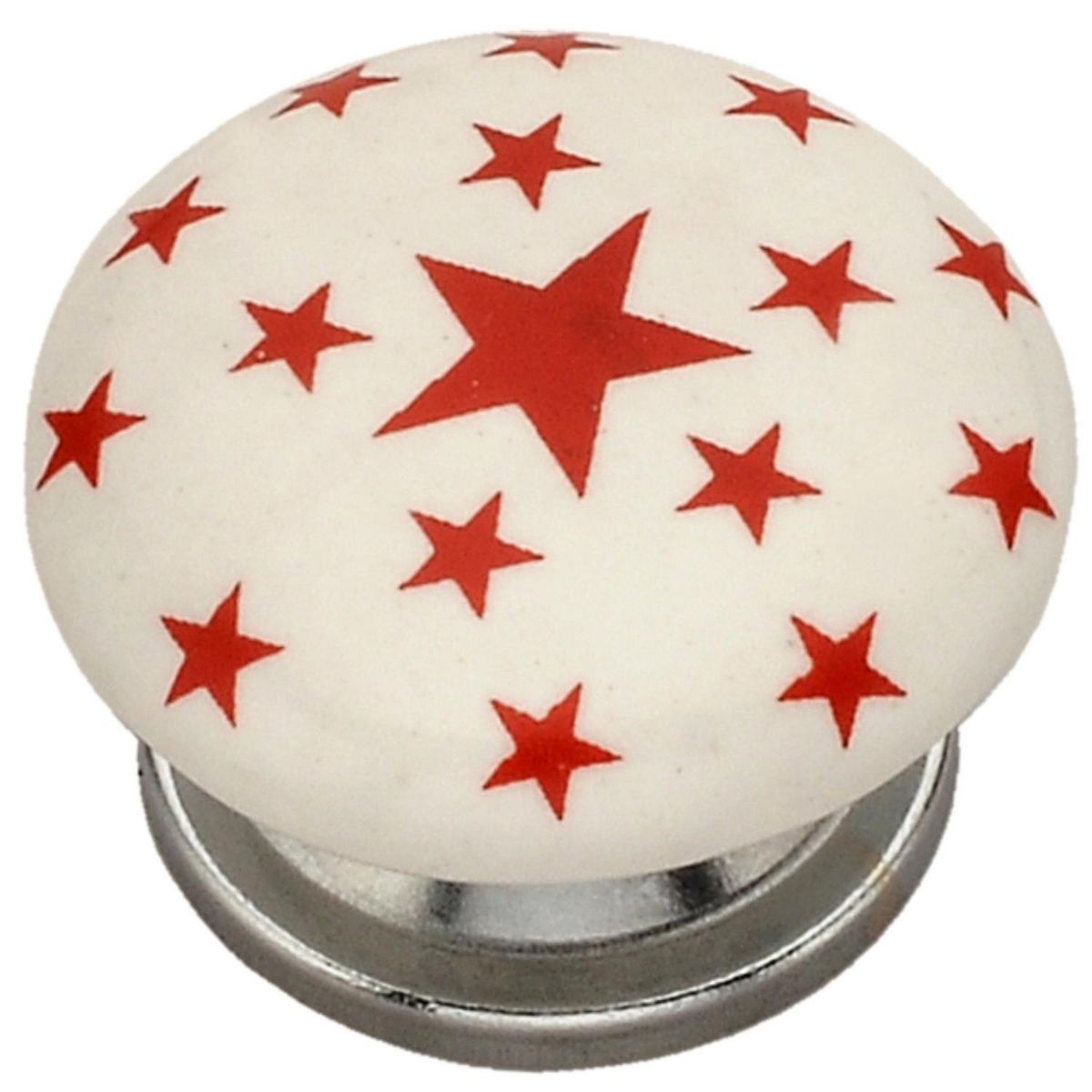 FIXSER - Set de perillas 40 mm 2 unidades rojo