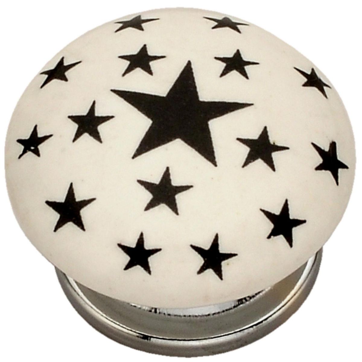 FIXSER - Set de perillas 40 mm 2 unidades negro