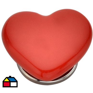 Set de perillas 40 mm 2 unidades coral