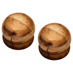 FIXSER - Set de perillas piedra 28 mm 2 unidades