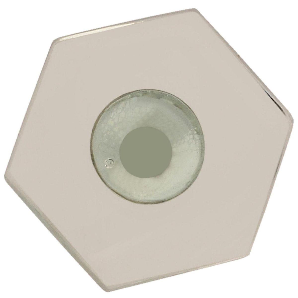 FIXSER - Set de perillas cristal hexagonal 2 unidades