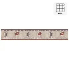 CORDILLERA - Listel Azteca beige 5,7x35 cm