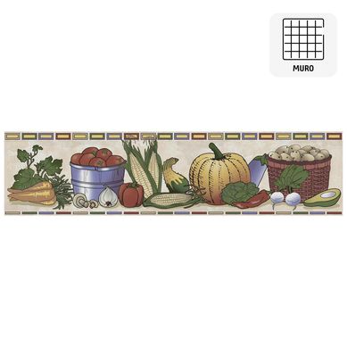 Listel Vegetales 8,7x35 cm
