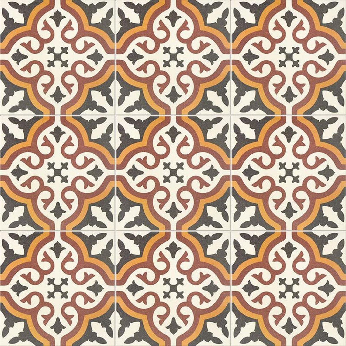 MAINZU - Cerámica 20x20 cm Gotic Multicolor 1 m2