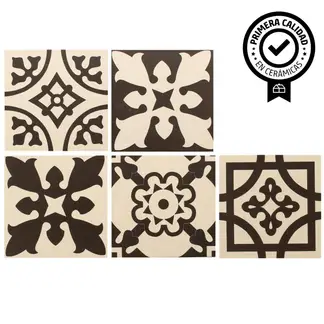 MAINZU - Cerámica 20x20 cm Bulgary Multicolor 1 m2