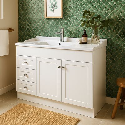 Imagen 2 del producto Kit mueble vanitorio B120PHD-B F 120x47x80cm