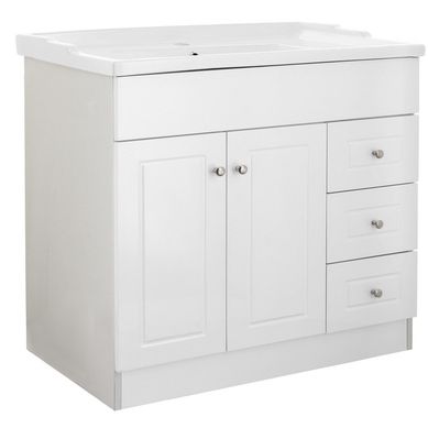 Kit mueble vanitorio B100PHD-B F 100x47x80cm