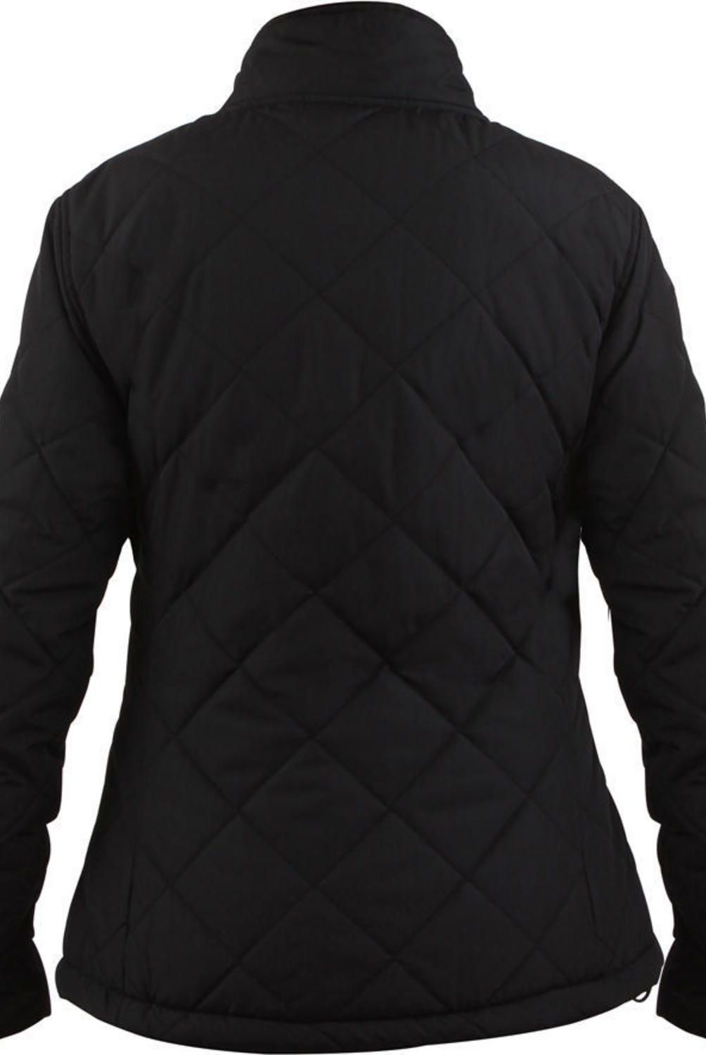 HARDWORK - Parka Tocornal negra Mujer Talla L