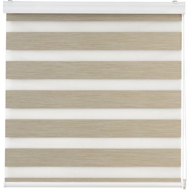 Cortina roller da/noche blackout beige