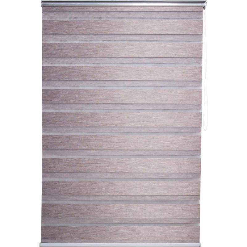 JUST HOME COLLECTION - Cortina Roller Dúo Black Out Look Lino