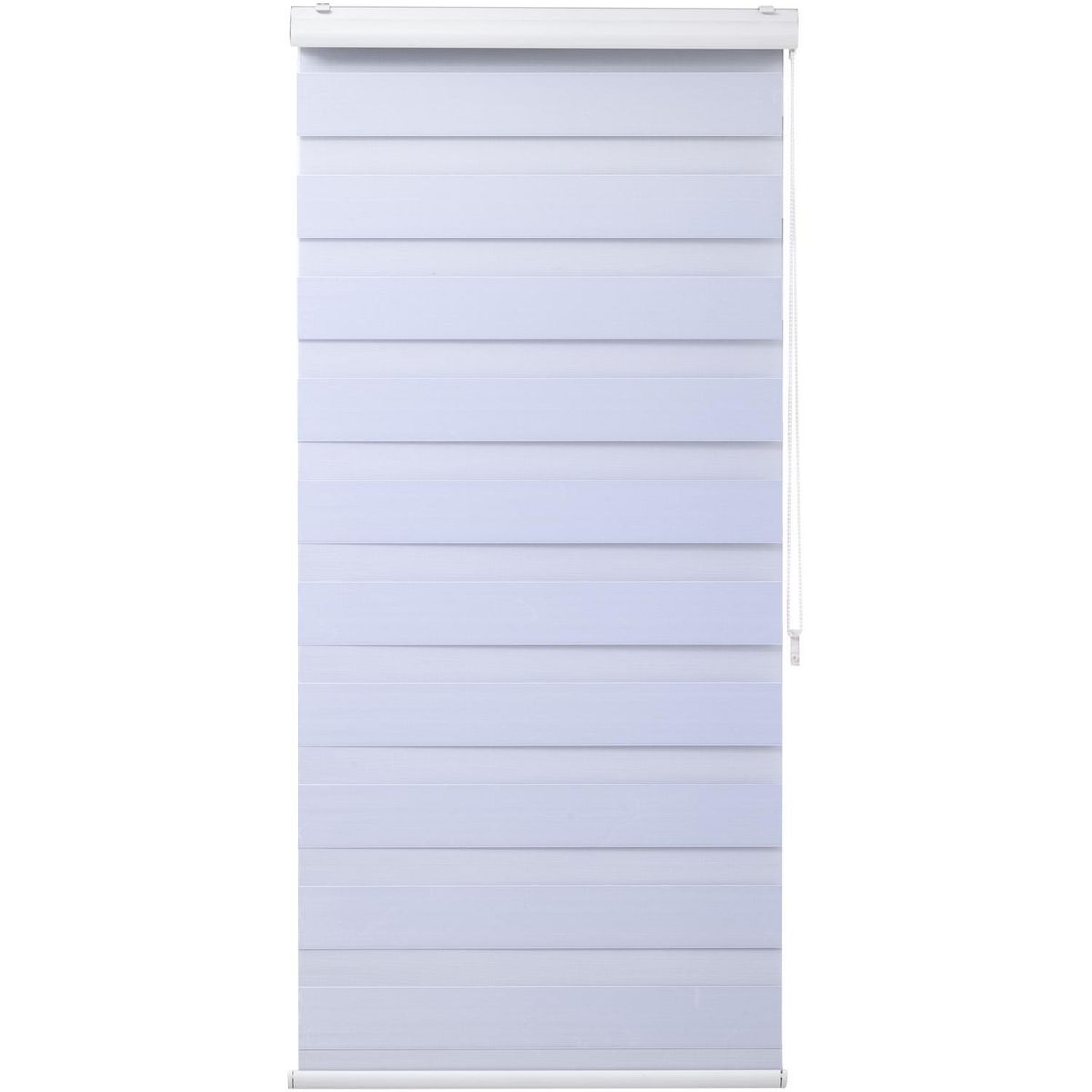 JUST HOME COLLECTION - Cortina Roller Dúo Black Out Blanco