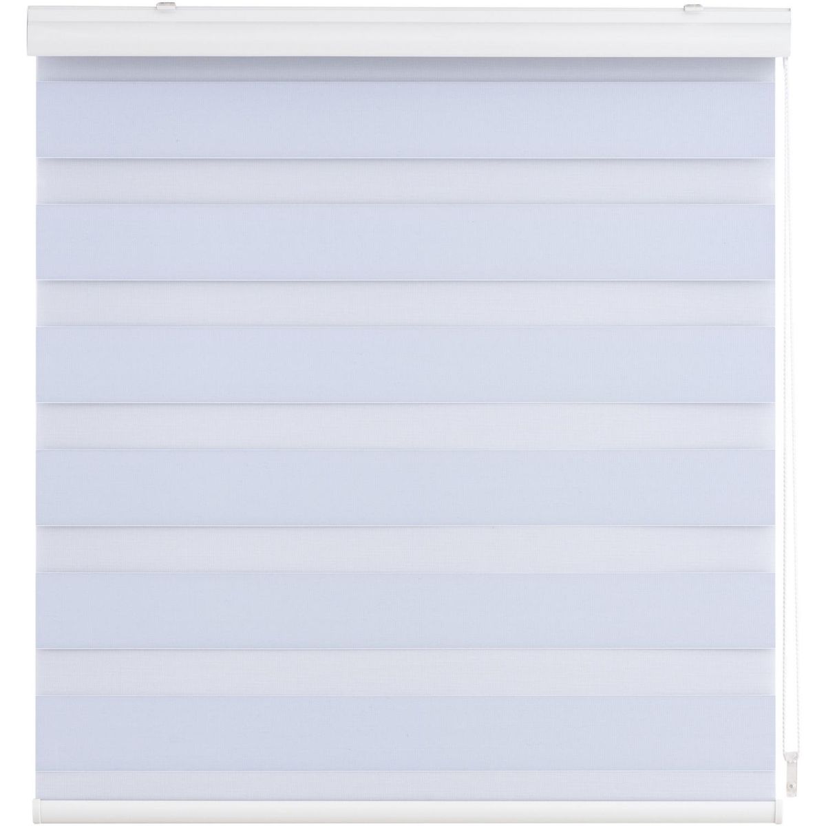 JUST HOME COLLECTION - Cortina Roller Dúo Black Out Blanco