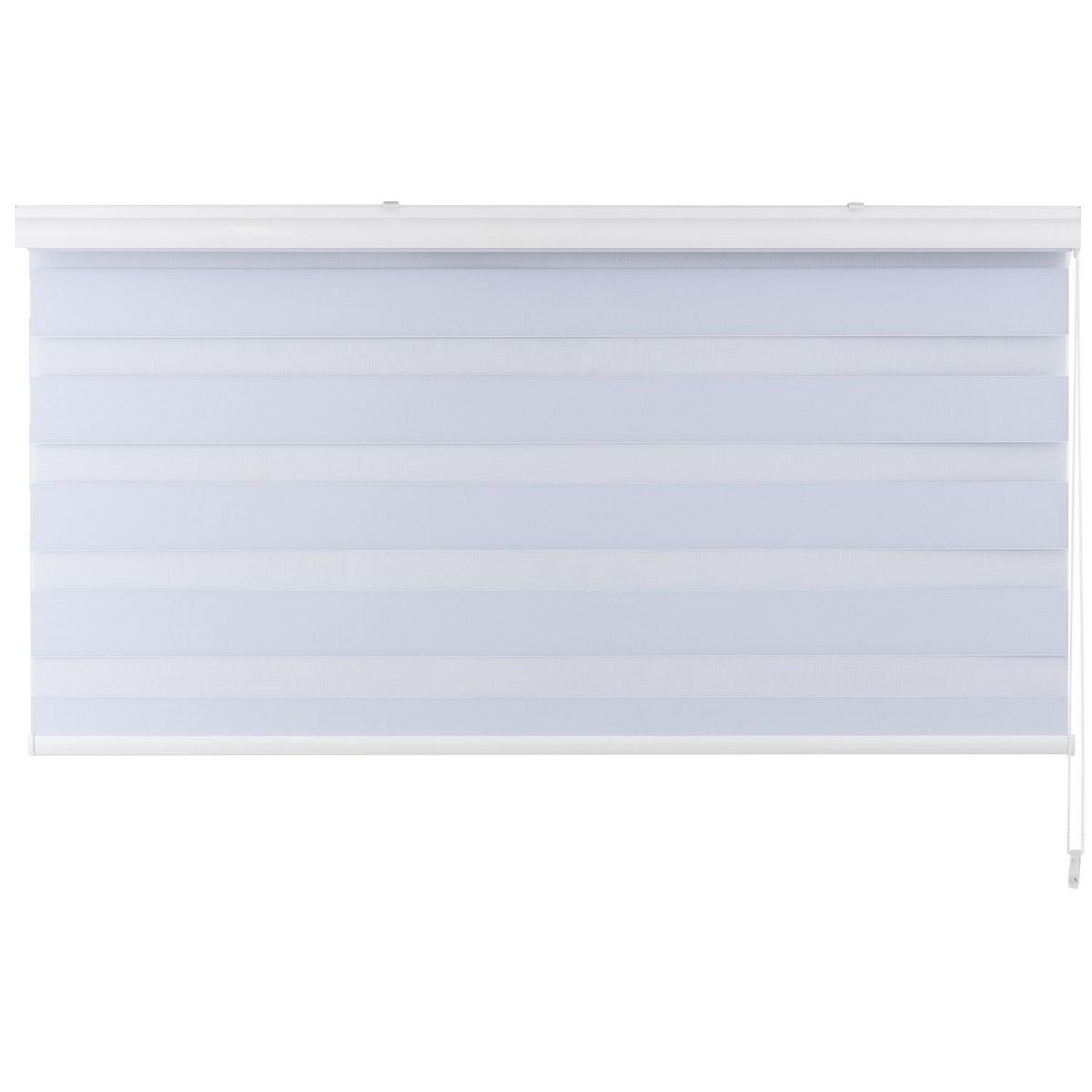 JUST HOME COLLECTION - Cortina Roller Dúo Black Out Blanco