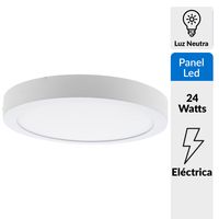 Panel LED circular 31,5 cm 24 W luz día