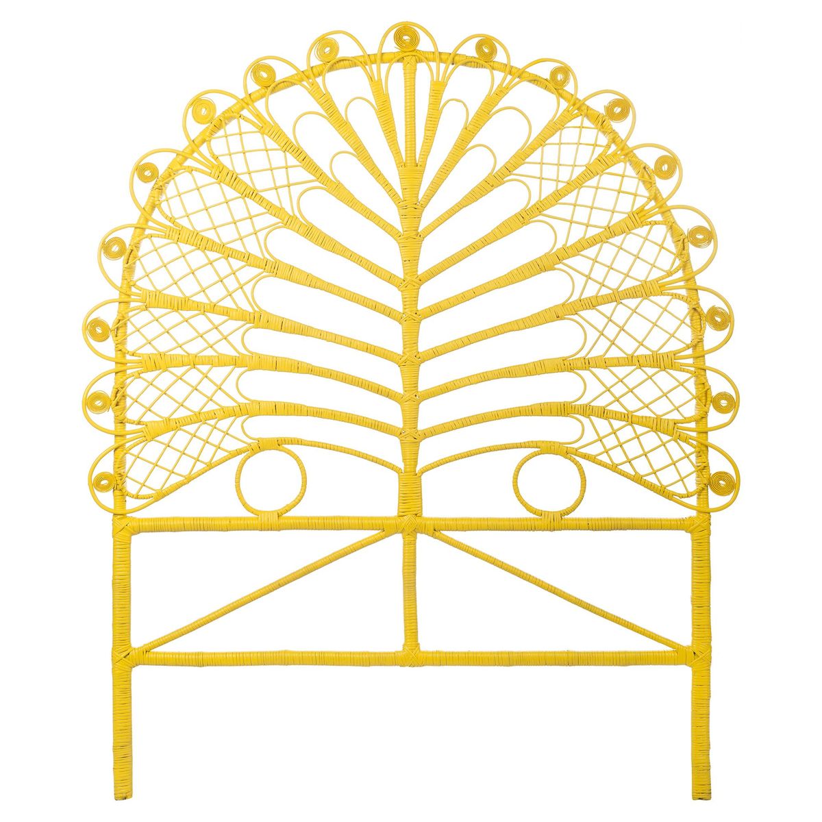 LA MIMBRESIA - Respaldo 105x5x120 cm amarillo