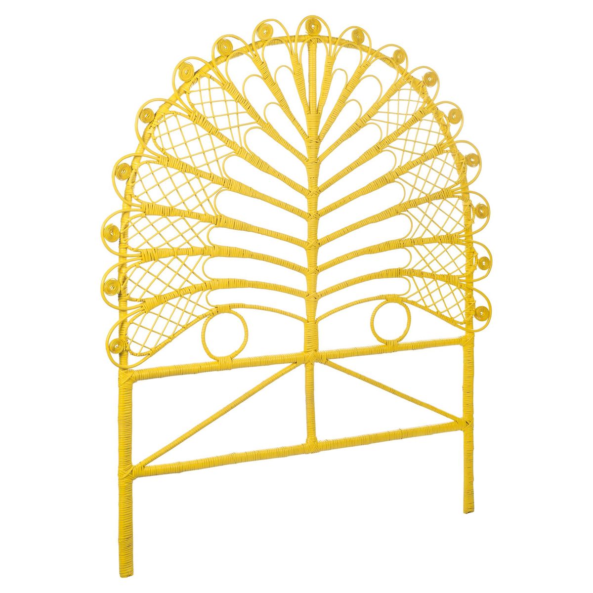 LA MIMBRESIA - Respaldo 105x5x120 cm amarillo