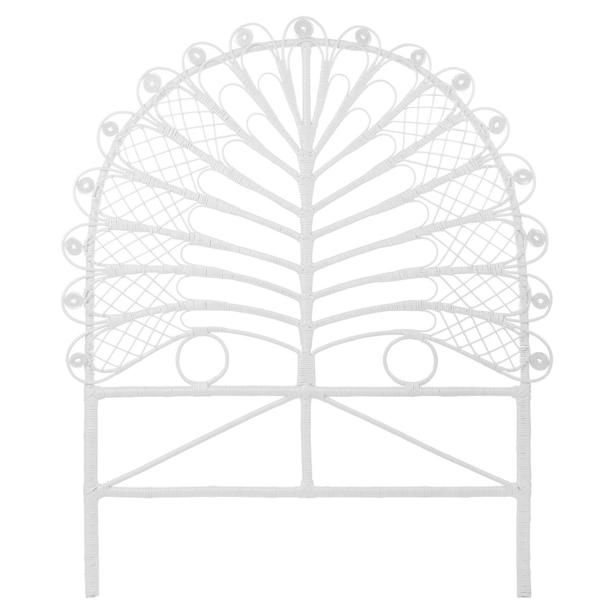 LA MIMBRESIA - Respaldo 105x5x120 cm blanco