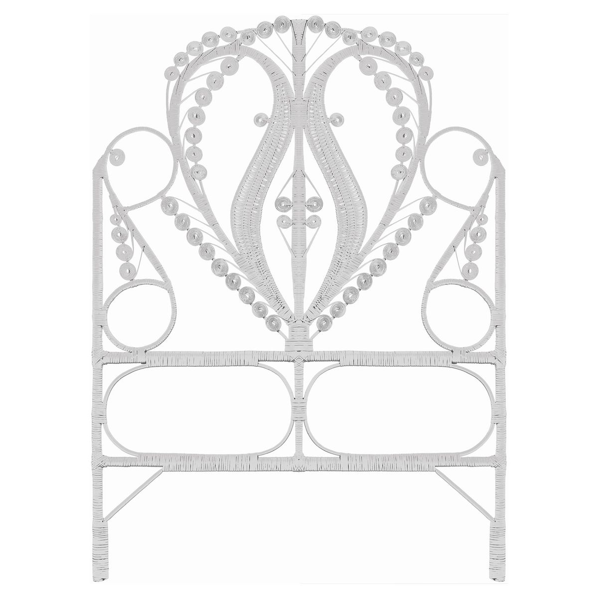 LA MIMBRESIA - Respaldo 120x105x5 cm blanco