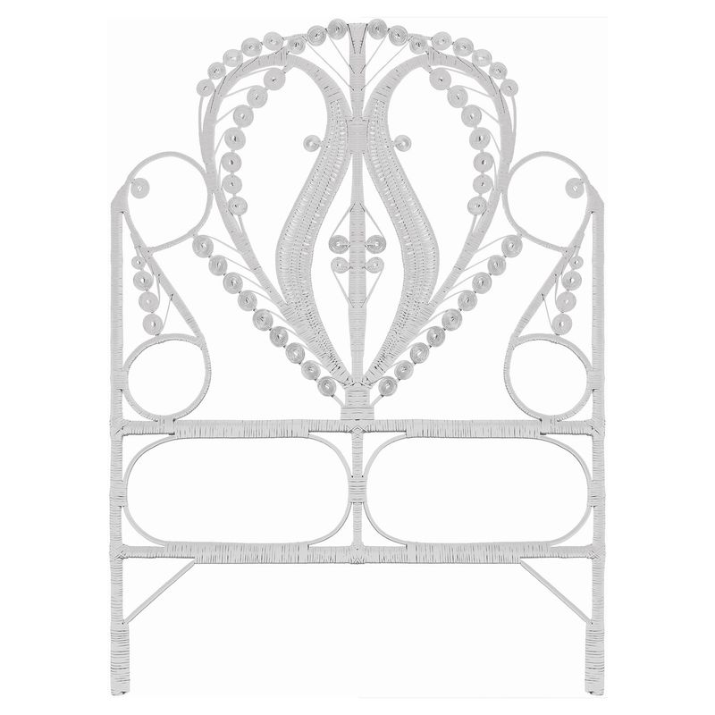 LA MIMBRESIA - Respaldo 120x105x5 cm blanco