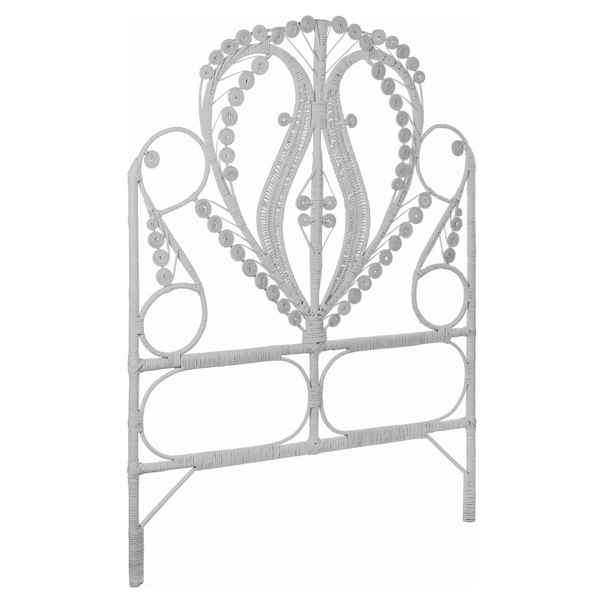 LA MIMBRESIA - Respaldo 120x105x5 cm blanco