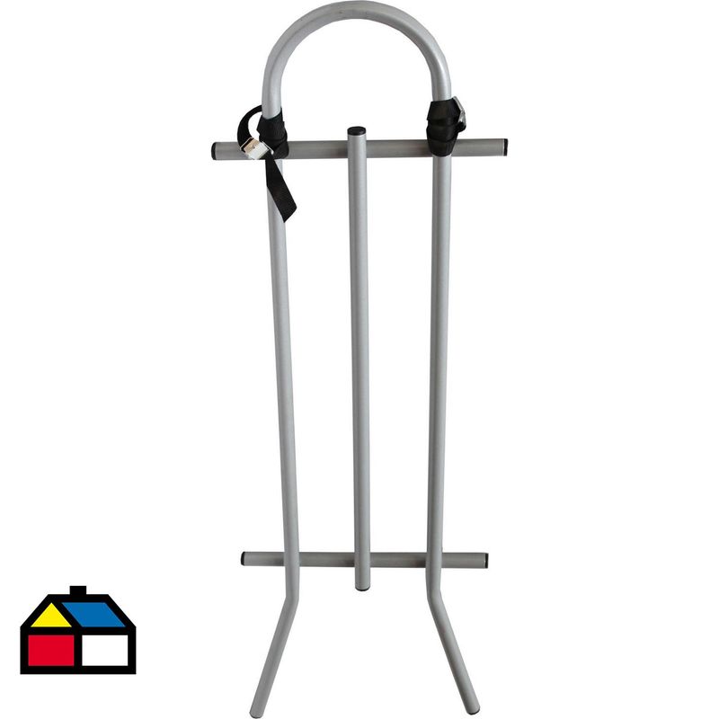 MONT BLANC - Separador de mascotas para auto 4x31x97 cm metal gris.