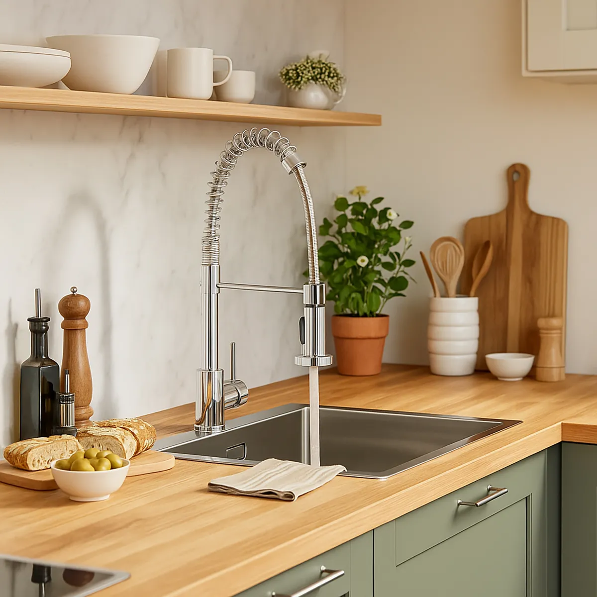 TEKA - Monomando para Lavaplatos Gris