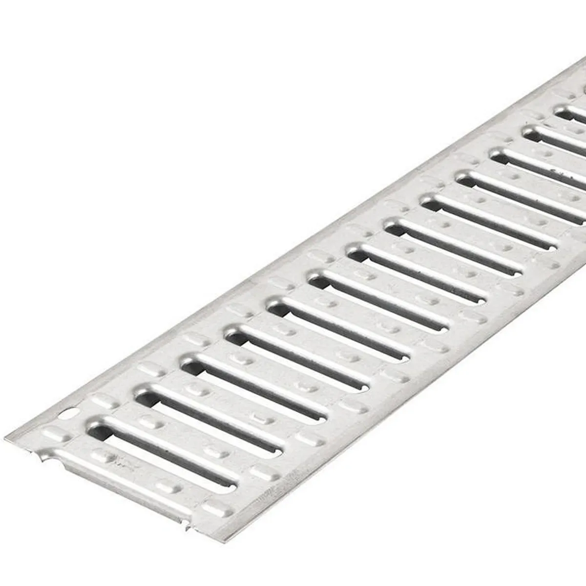 VINILIT - Rejilla Peatonal Galvanizado Para Canaleta 13X2X100 Cm