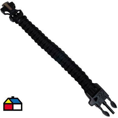 Pulsera Supervivencia Negro.