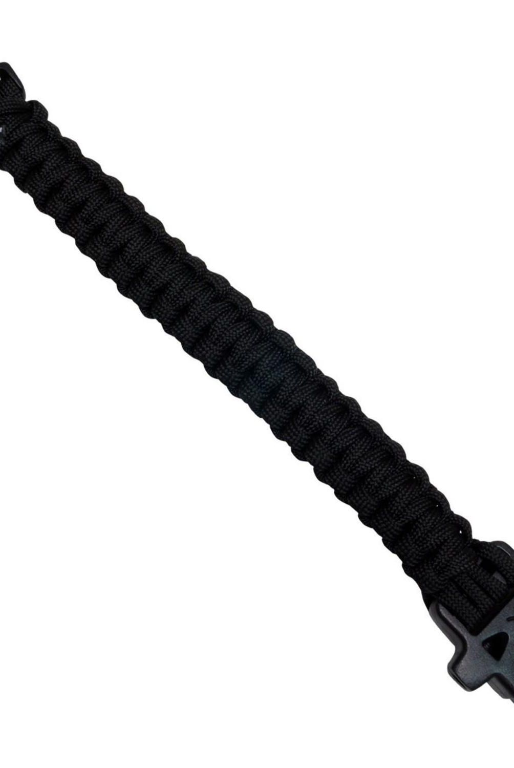 NAUTIKA - Pulsera Supervivencia Negro