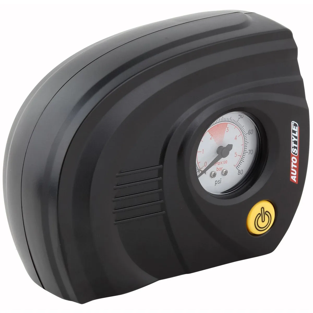 AUTOSTYLE - Compresor de Aire Análogo Autostyle 12v 80 Psi para Auto y Bicicleta