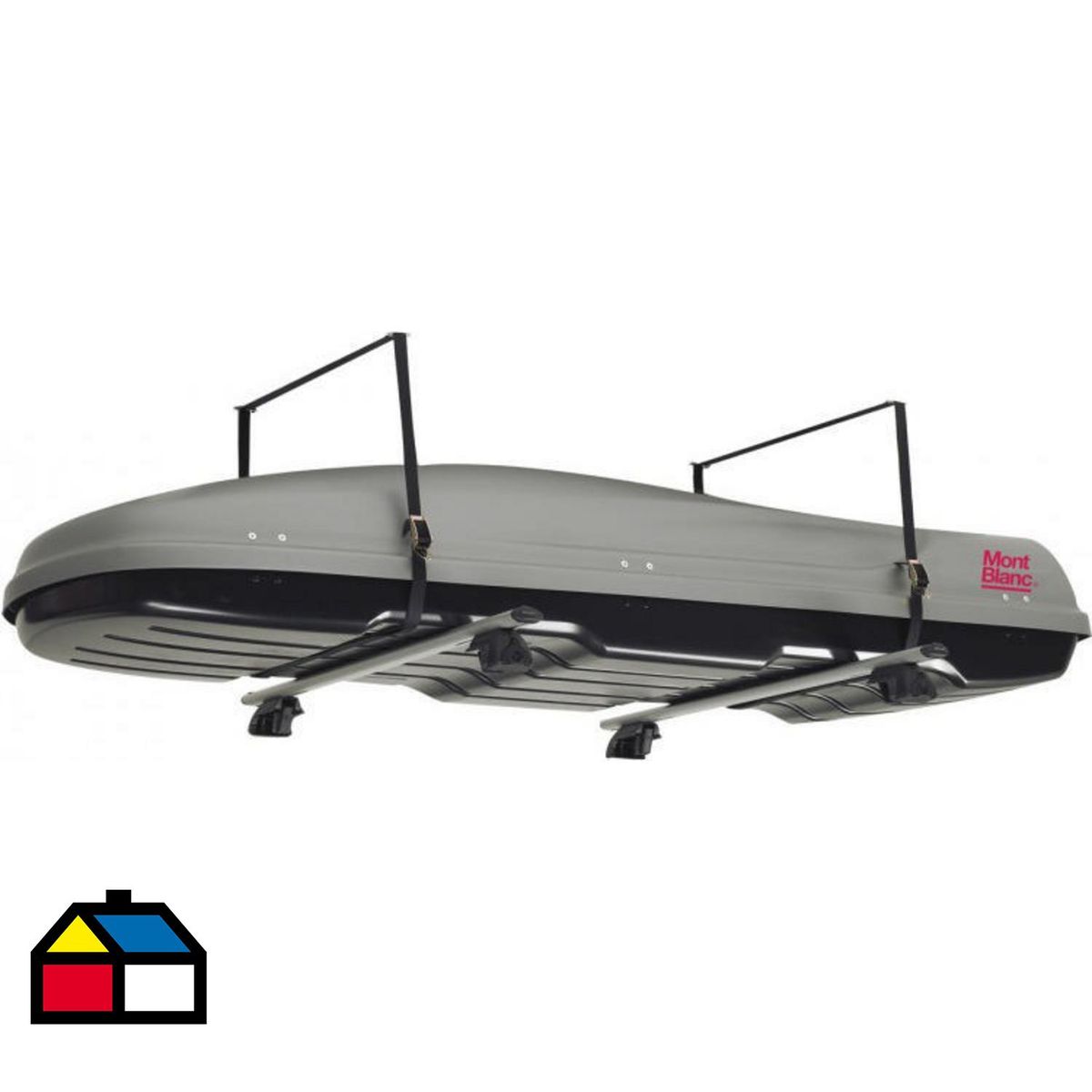 MONT BLANC - Soporte Colgante Portaequipaje Mont Blanc Negro Resistente