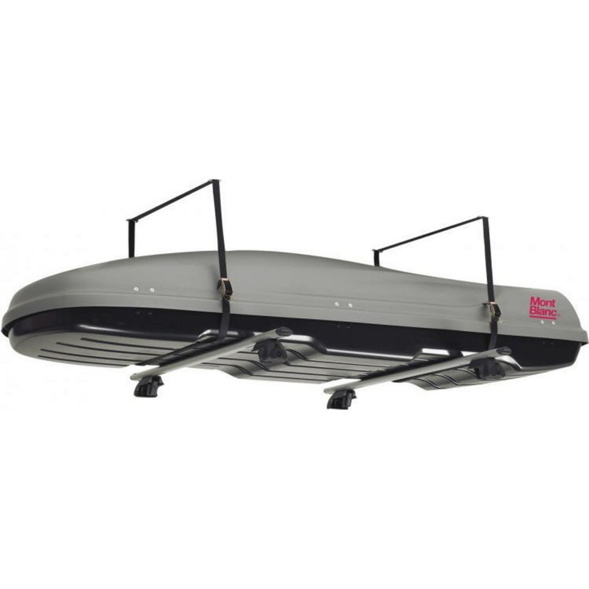 MONT BLANC - Soporte Colgante Portaequipaje Mont Blanc Negro Resistente