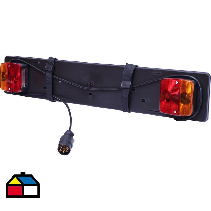 MONT BLANC - Panel de luces para portabicicleta para coco