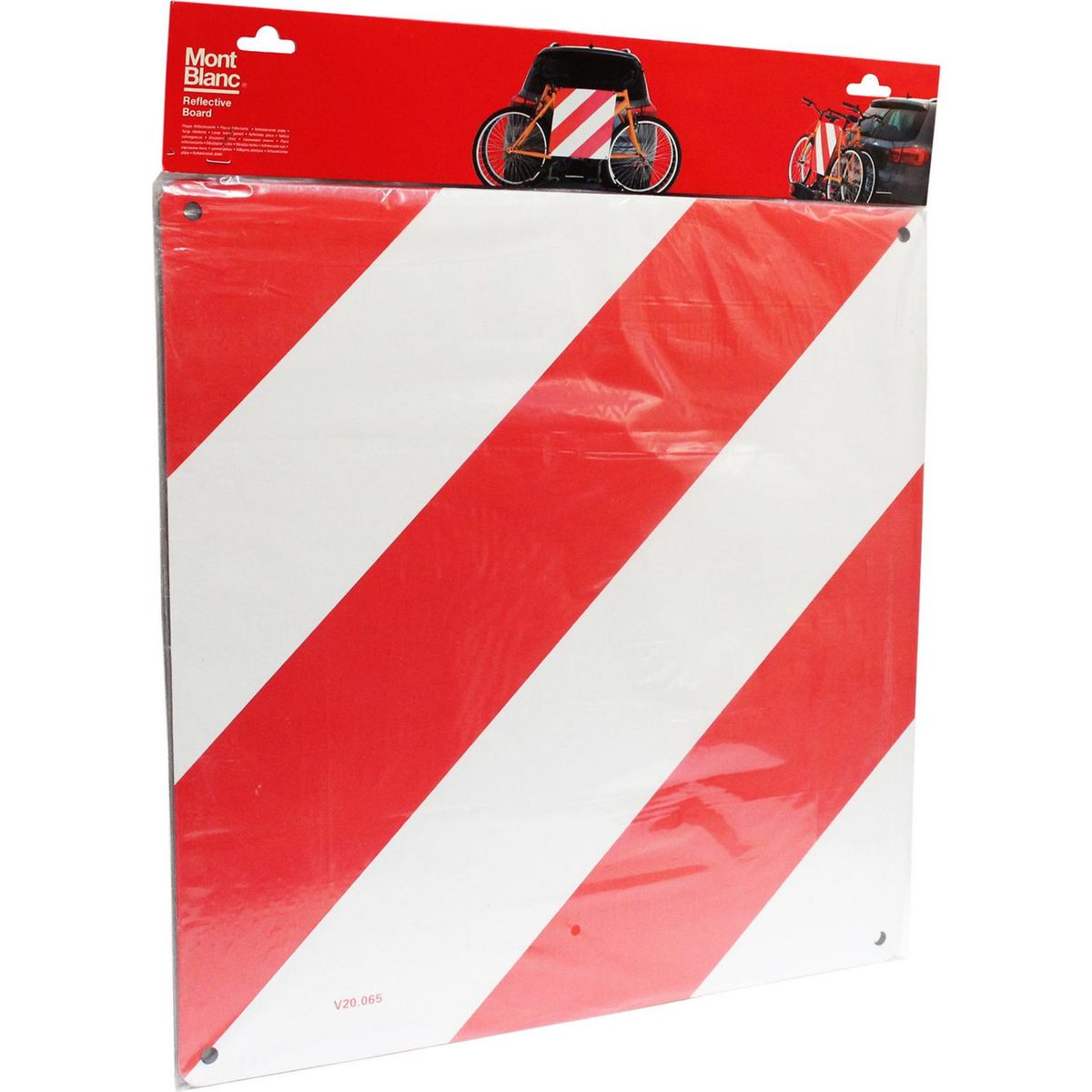 MONT BLANC - Placa Reflectante para Portabicicletas Mont Blanc 50 cm